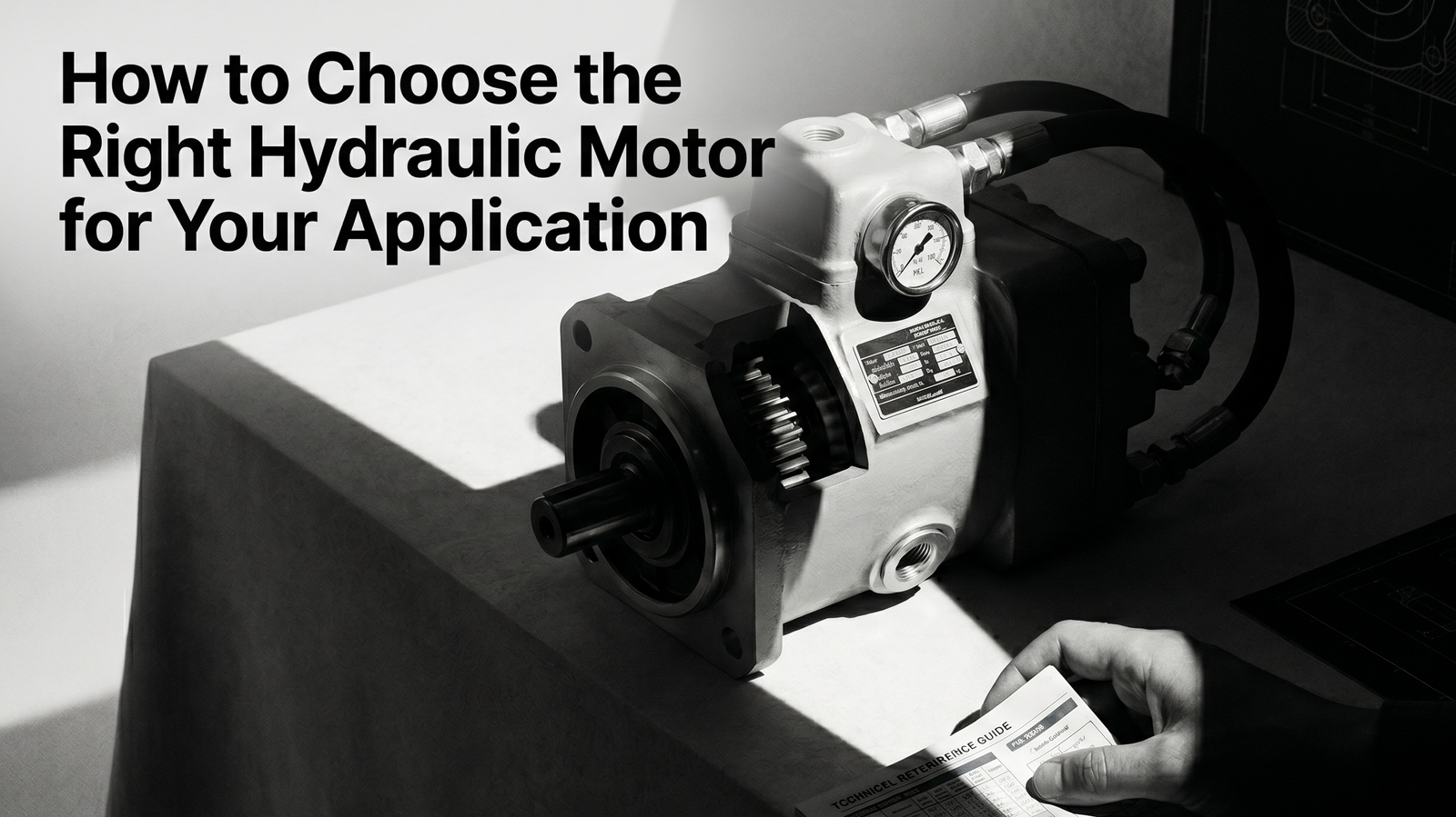 How to Choose the Right Hydraulic Motor for Your Application