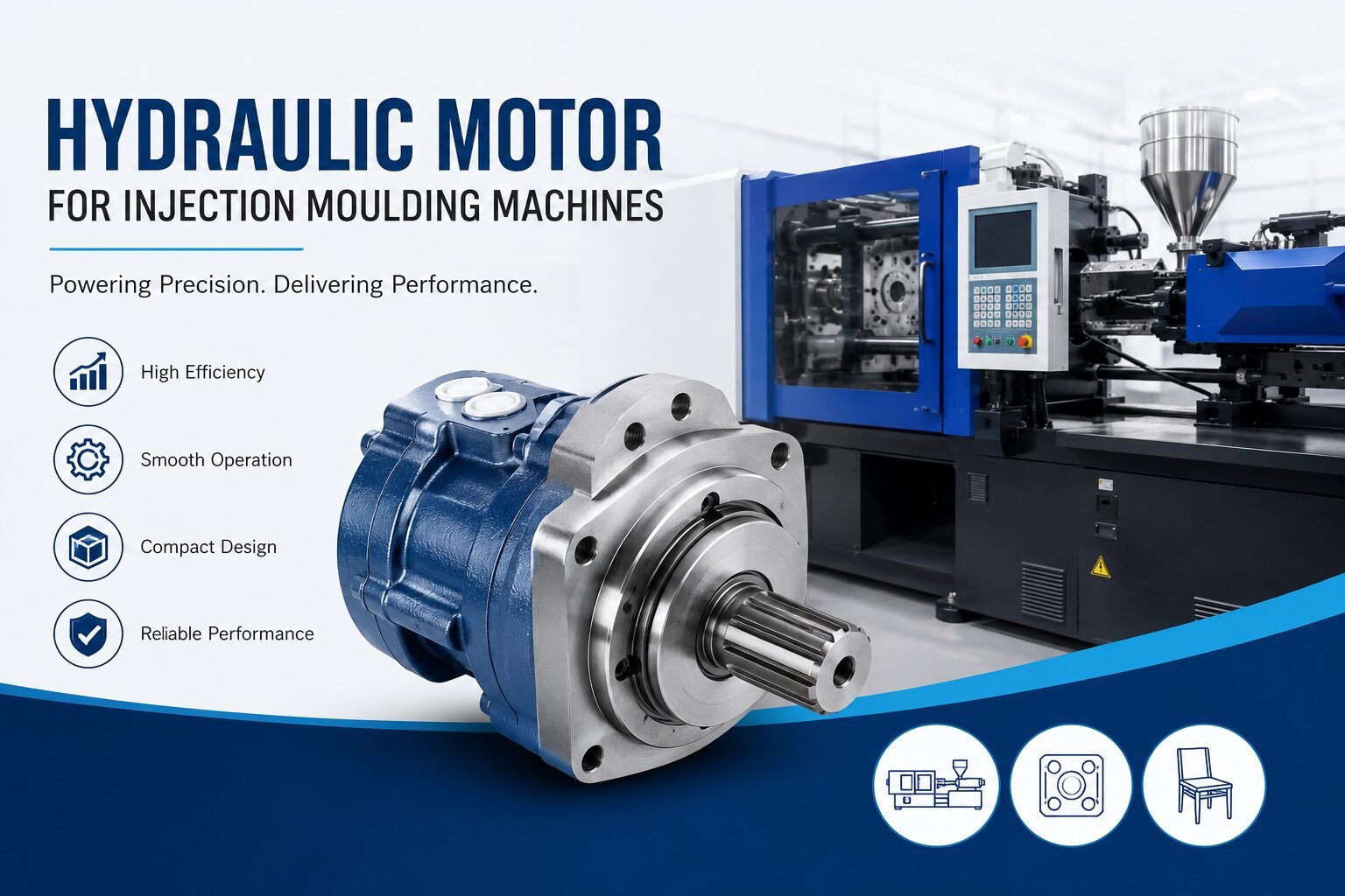 Hydraulic Motor for Injection Moulding Machines
