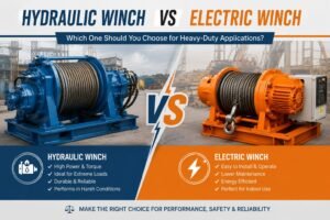 Hydraulic Winch vs Electric Winch: Which One Should You Choose for Heavy-Duty Applications?